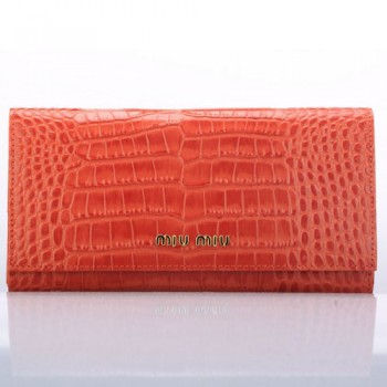 Miu Miu Women Wallets 131515 Orange