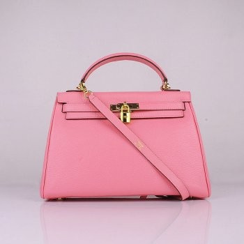 Hermes Kelly 32cm Togo leather 6108 cherry pink golden