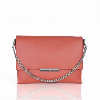 Celine Blade Flap Original Leather Shoulder Bag Watermelon 3078A