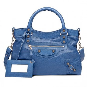 Balenciaga Giant Rose Gold Town Bleu Cobalt on sale