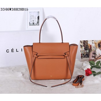 Celine Belt Bag Brown Natural Calfskin