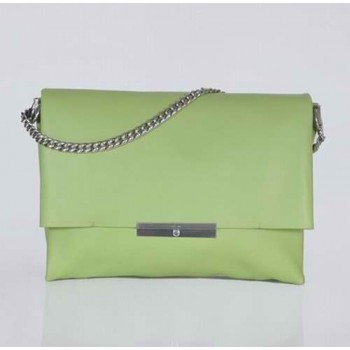 Celine Blade Flap Original Leather Shoulder Bag Light Green 3078A