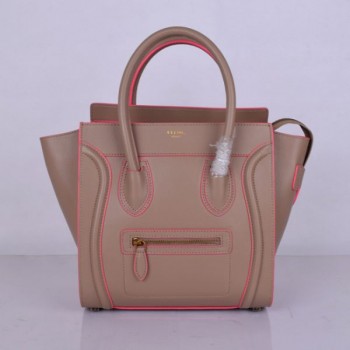 Celine Medium Luggage Tote Apricot Rose Bags