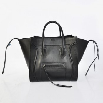 Celine Black Boston Cowhide Bags