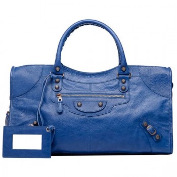 Balenciaga Giant 12 Rose Gold Part Time Bleu Cobalt