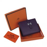 Hermes Wallet H006 Ladies Wallet Purple