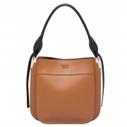 Prada Margit Shoulder Bag In Brown Calfskin