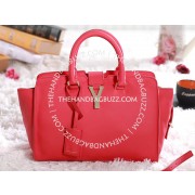 Yves Saint Laurent Cabas Chyc Original Leather Tote Red