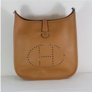 Hermes Evelyne III Crossbody Bag PM Light Coffee