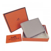 Hermes Wallet H014 Mens Grey