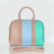 Givenchy Lucrezia Boston Bag Pink/Blue/Green Original Leather 1113L