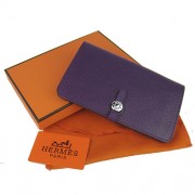 Hermes Wallet H001 Ladies Wallet Lambskin