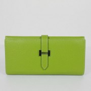 Hermes Wallet H514 Ladies Wallet Green