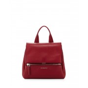 Givenchy Pandora Pure Small Leather Satchel Bag Cherry