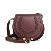 Chloe Marcie Small Crossbody Bag Dark Velvet