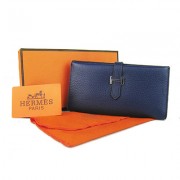 Hermes Wallet H008 Ladies Wallet Blue