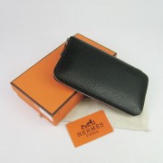 Hermes Wallet H016 Ladies Wallet Black