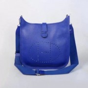 Hermes Evelyne III Crossbody Bag PM Royal Blue