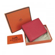 Hermes Wallet H014 Ladies Wallet Red