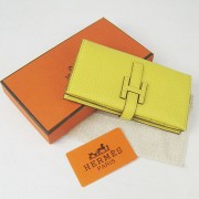 Hermes Wallet H015 Ladies Wallet Yellow