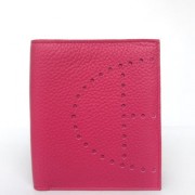 Hermes Wallet H2008 Ladies Lizard Leather Pink