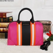 Givenchy Lucrezia Boston Bag Peach/Black/Orange/Pink Original Leather 08116