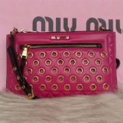 Miu Miu Soft Calf Leather Bag RP0381 Rose