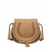 Chloe Marcie Small Saddle Bag Nut