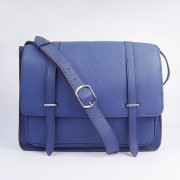 Hermes Steve H2812 Ladies Shoulder Bag Blue