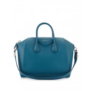 Givenchy Antigona Medium Sugar Satchel Bag Dark Blue