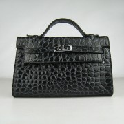 Hermes Clutches H008 Ladies Briefcase Lizard Leather
