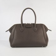 Hermes Paris Bombay Victoria Handbag H2806 dark coffee