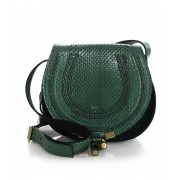 Chloe Marcie Small Ayers Crossbody Bag Green