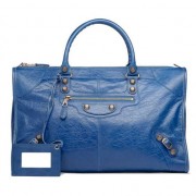 Balenciaga Giant 12 Gold Work Bleu Cobalt sale