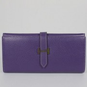 Hermes Wallet H514 Ladies Purple