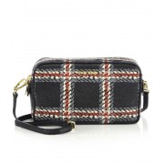 Miu Miu Madras-Print Camera Bag Black-Multi