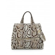 Givenchy Pandora Pure Small Python Satchel Bag Natural