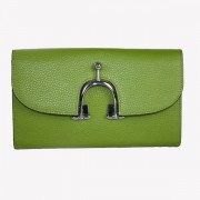 Hermes Wallet H569 Ladies Green