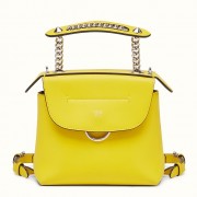Fendi Yellow Mini Back To School Backpack