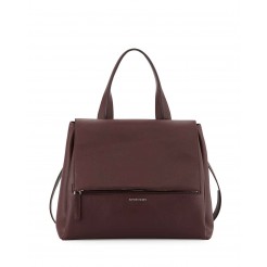 Givenchy Pandora Pure Medium Leather Satchel Bag Oxblood