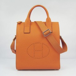 Hermes Toolbox 8076 Mens Orange Bag