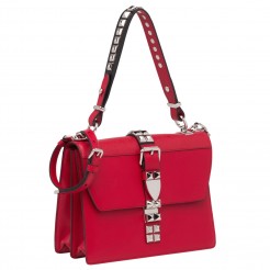 Prada Elektra Shoulder Bag In Red Leather