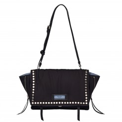 Prada Etiquette Bag In Nylon With Metal Stud Trim