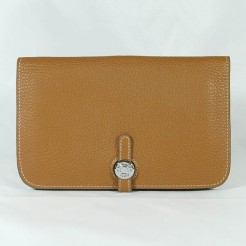 Hermes Wallet H001 Unisex Wallet Coffee