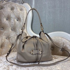 Miu Miu Original Calfskin Leather Bucket bag Grey