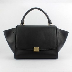 Celine Classic Black Trapeze Leather Bags