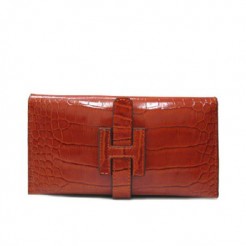 Hermes Wallet H1115 Wallet Crocodile