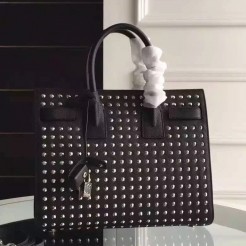 Yves Saint Laurent Small Sac De Jour Bag With Metal Studs