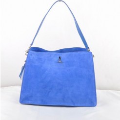 Celine EDGE Suede Leather Bag Blue 309