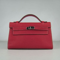 Hermes Kelly 22cm handbag H008 red